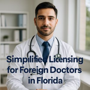 Legal changes for prospective physicians in Florida