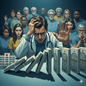 There is a healthcare crisis but the key to survive is based on strategy